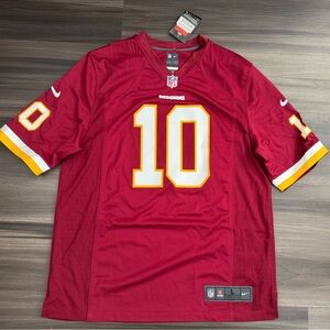 Nike Washington Redskins Robert Griffin #10 NFL On Field Game Home Jersey L NWT